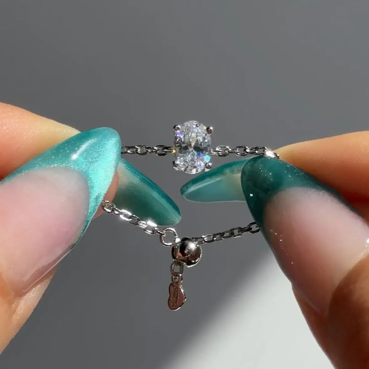 Der originale Selbstliebe-Kettenring – Silber