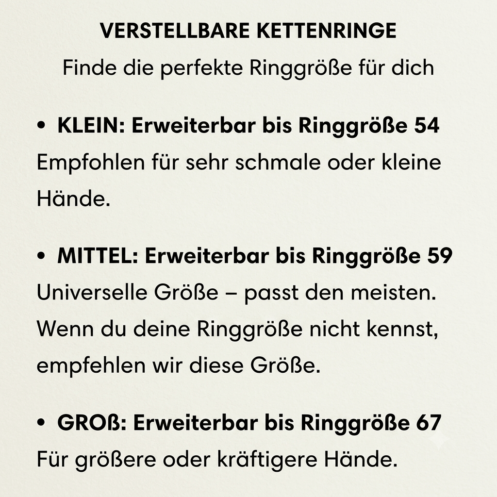Der originale Selbstliebe-Kettenring – Gelbgold